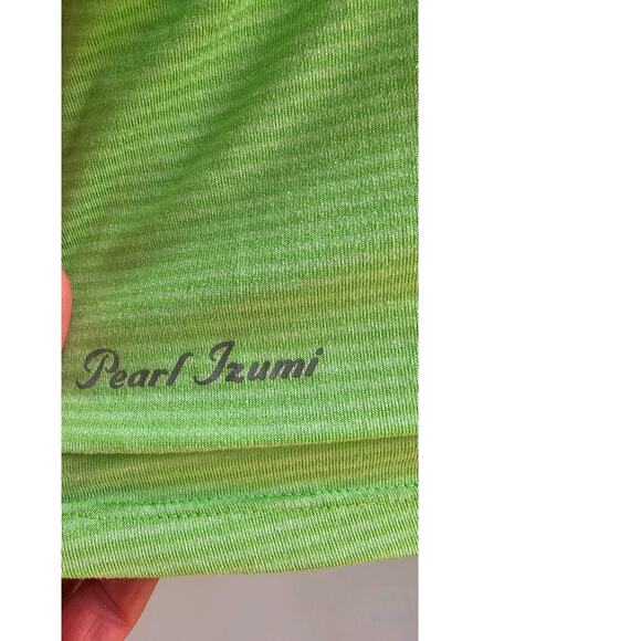 Pearl Izumi Full Zip Short Sleeve Bicycling Top Jersey 3 Rear Pockets Sz XL - Picture 5 of 11